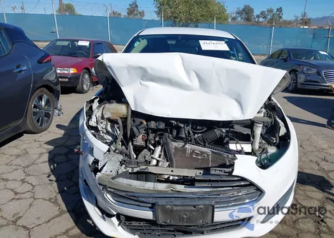 2018 Ford Fiesta Se из США, поврежденный, VIN 3FADP4EJ3JM112480